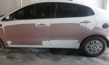 小型汽車(chē)保險(xiǎn)杠、車(chē)門(mén)、葉子板噴漆